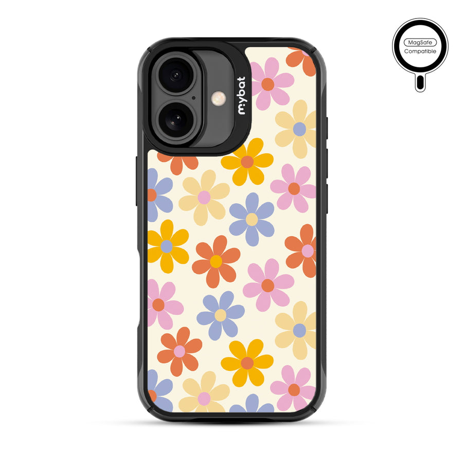 MyBat Design Lab Series MagSafe Case for Apple iPhone 17 - Retro Daisies - MIP17CSLESMSMP137-3.jpg