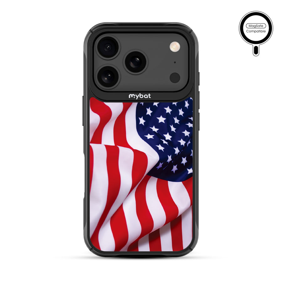 MyBat Design Lab Series MagSafe Case for Apple iPhone 17 Pro - Stars & Stripes - MIP17PCSLESMSMP042-3.jpg
