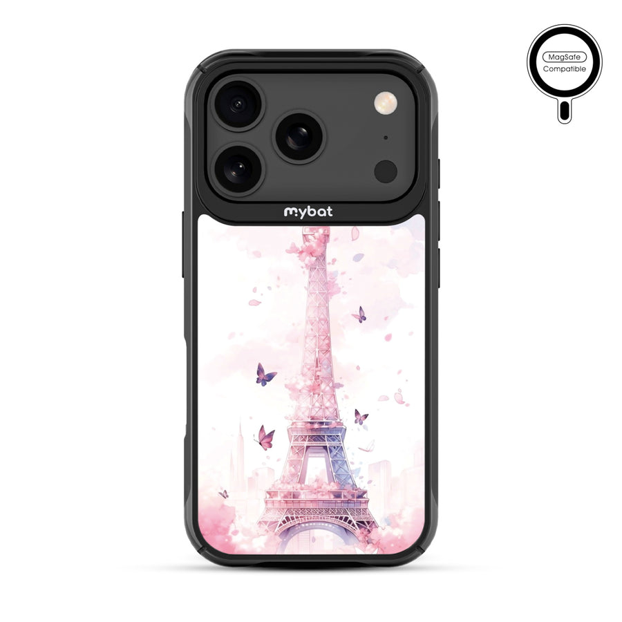 MyBat Design Lab Series MagSafe Case for Apple iPhone 17 Pro - Parisian Butterflies - MIP17PCSLESMSMP182-3.jpg