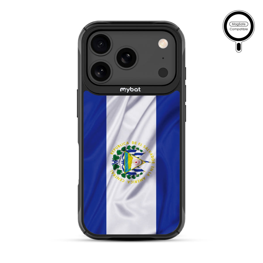 MyBat Design Lab Series MagSafe Case for Apple iPhone 17 Pro - El Salvador Flag - MIP17PCSLESMSMP260-3.jpg