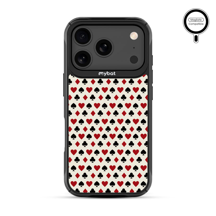 MyBat Design Lab Series MagSafe Case for Apple iPhone 17 Pro - Royal Flush - MIP17PCSLESMSMP336-3.jpg