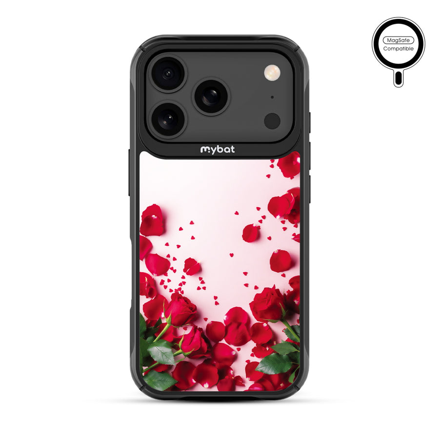 MyBat Design Lab Series MagSafe Case for Apple iPhone 17 Pro - Rose Petals - MIP17PCSLESMSMP342-3.jpg