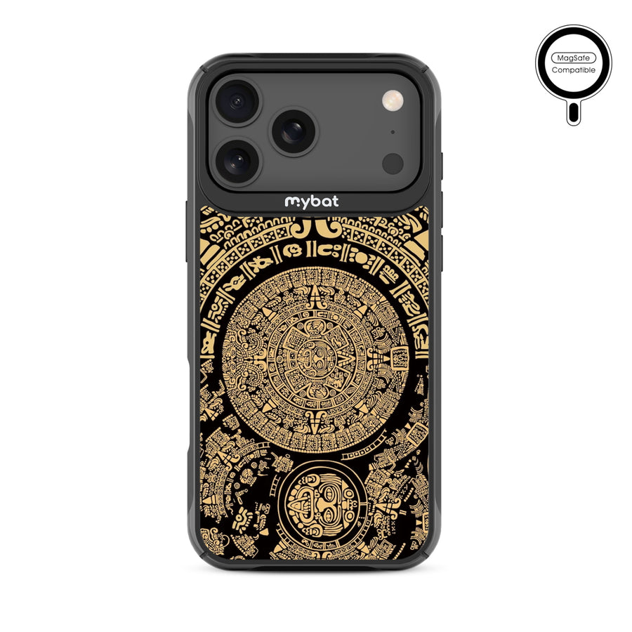 MyBat Design Lab Series MagSafe Case for Apple iPhone 17 Pro Max - Mayan Calendar - MIP17PMCSLESMSMP052-3.jpg