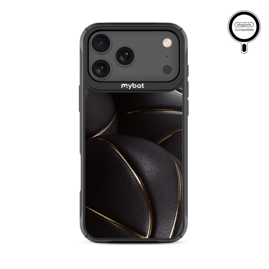MyBat Design Lab Series MagSafe Case for Apple iPhone 17 Pro Max - Black Basketballs - MIP17PMCSLESMSMP090-3.jpg