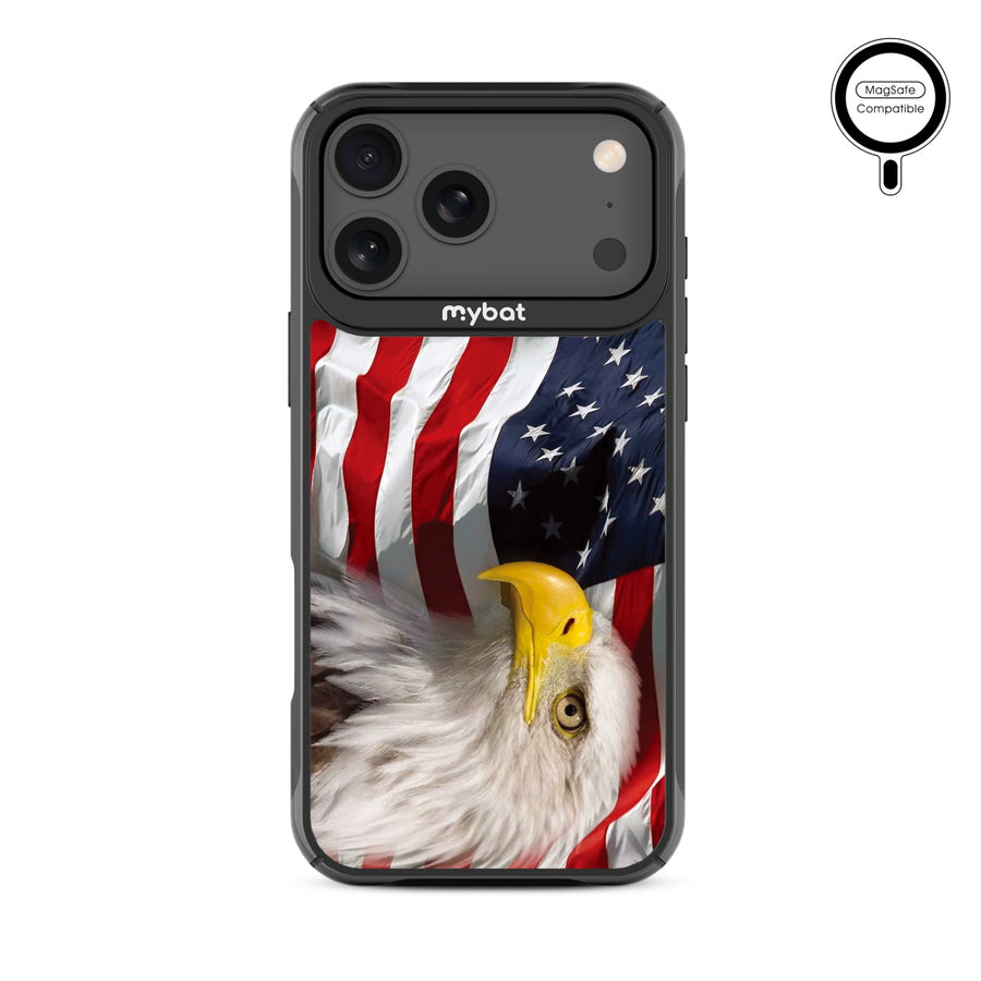 MyBat Design Lab Series MagSafe Case for Apple iPhone 17 Pro Max - Soaring with Liberty - MIP17PMCSLESMSMP181-3.jpg