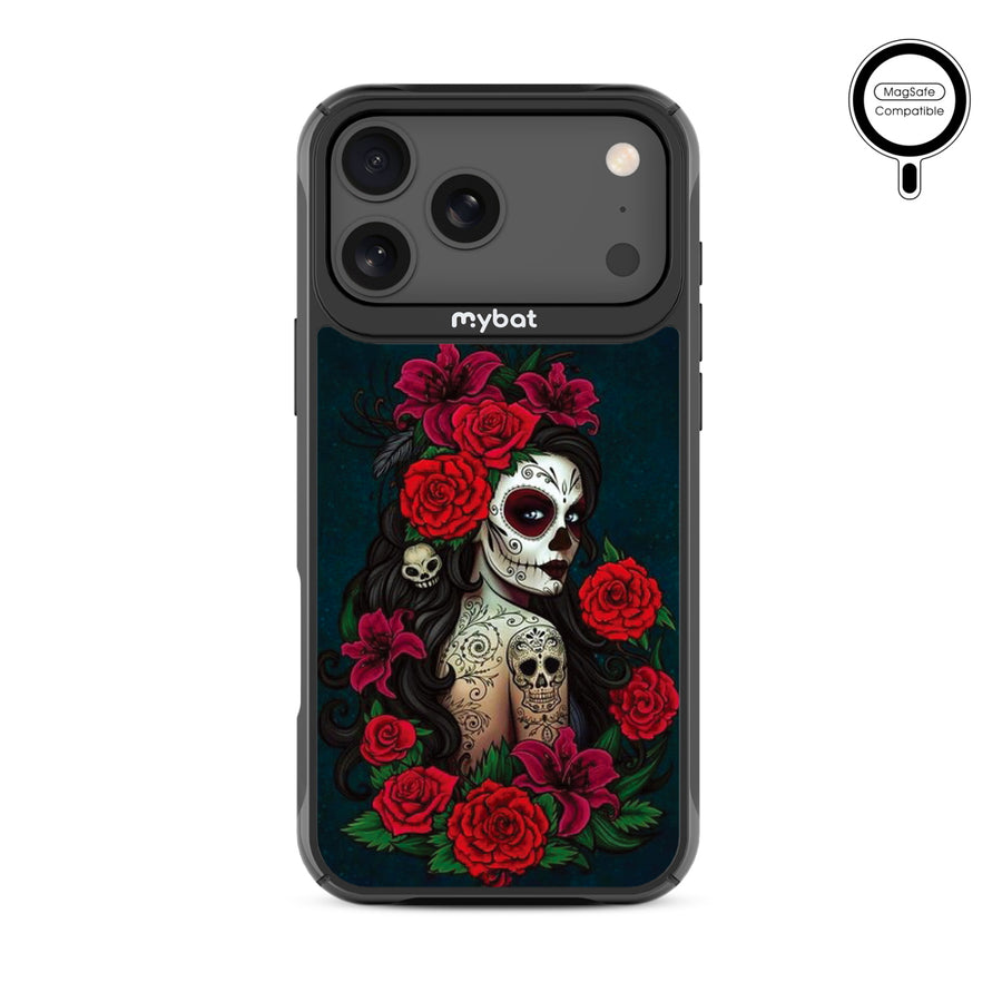 MyBat Design Lab Series MagSafe Case for Apple iPhone 17 Pro Max - Lady Of The Dead - MIP17PMCSLESMSMP189-3.jpg