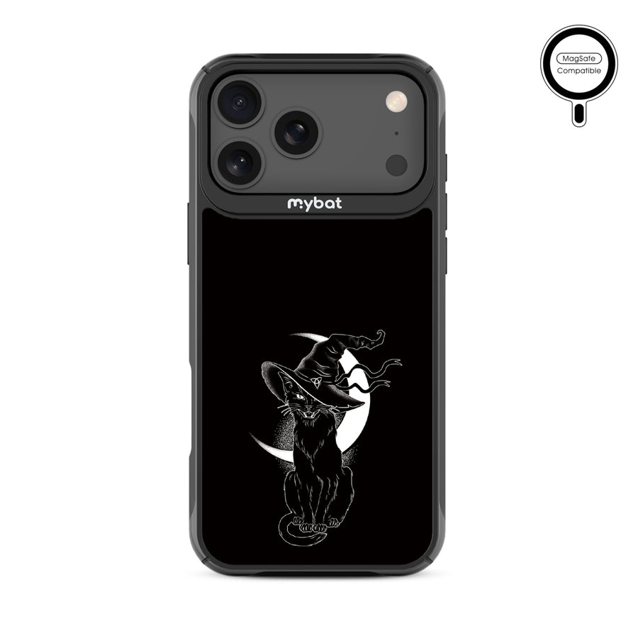 MyBat Design Lab Series MagSafe Case for Apple iPhone 17 Pro Max - Black Cat Magic - MIP17PMCSLESMSMP223-3.jpg