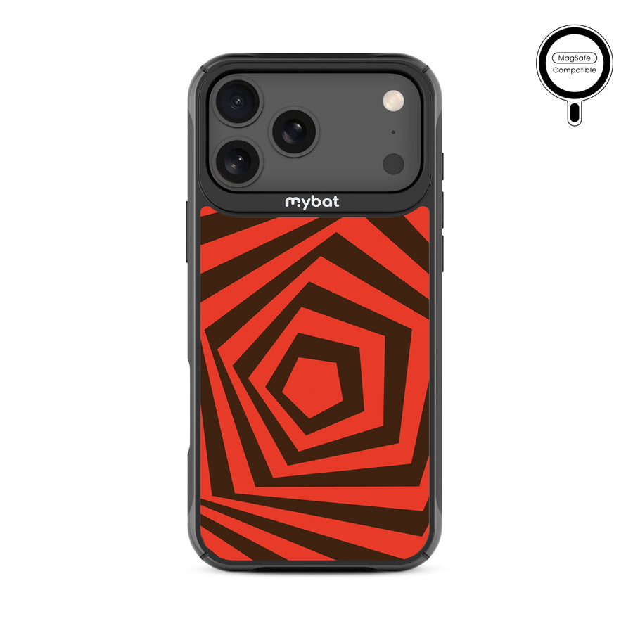 MyBat Design Lab Series MagSafe Case for Apple iPhone 17 Pro Max - Downward Spiral - MIP17PMCSLESMSMP420-3.jpg