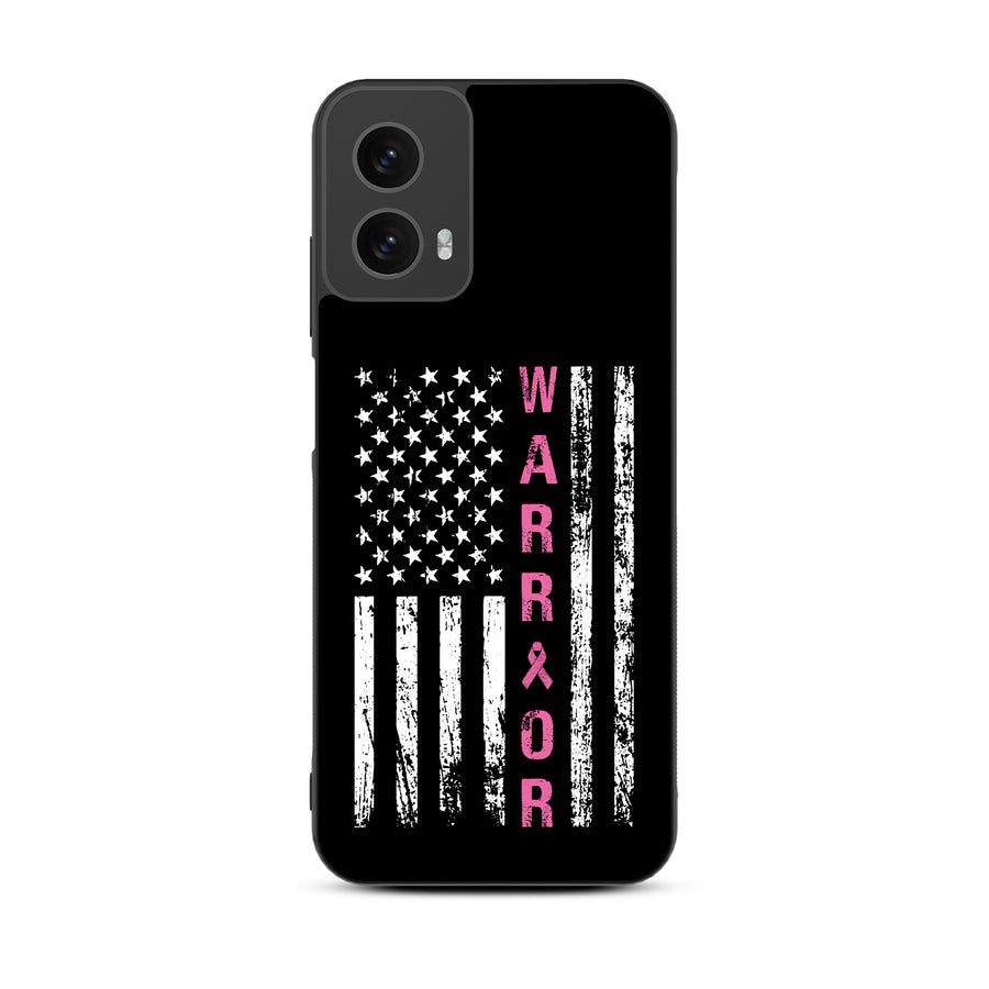 MyBat Design Lab Series Case for Motorola Moto G 5G (2024) - Pink Ribbon - MMG5G24CSLESM035-3.jpg