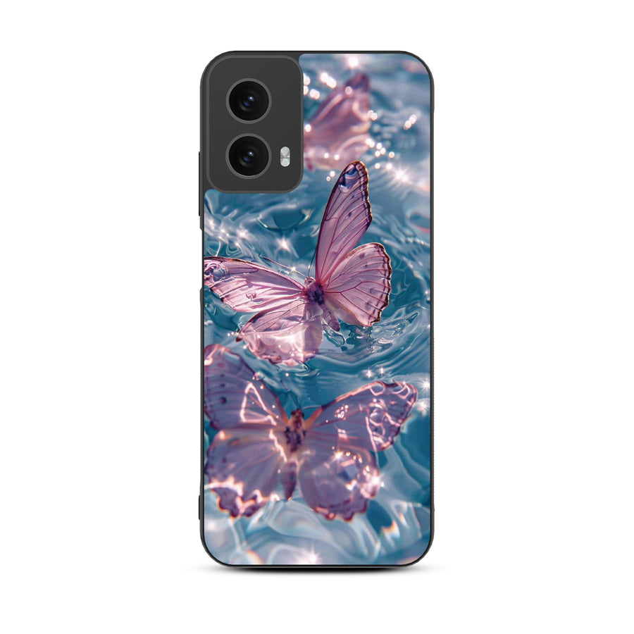 MyBat Design Lab Series Case for Motorola Moto G 5G (2024) - Floating Butterflies - MMG5G24CSLESM180-3.jpg
