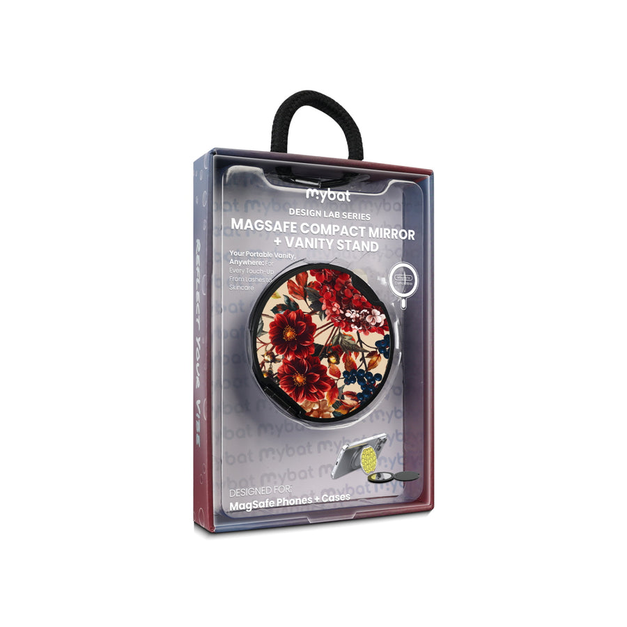 MyBat Design Lab MagSafe Selfie Mirror Kickstand - Black - Rust & Bloom - MOTHMNUSU331-449-11.jpg