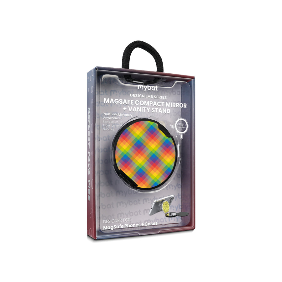 MyBat Design Lab MagSafe Selfie Mirror Kickstand - Black - Pixel Pride - MOTHMNUSU331-501-11.jpg