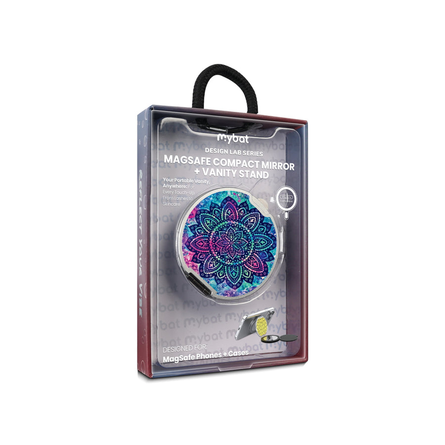MyBat Design Lab MagSafe Selfie Mirror Kickstand - Silver - Cosmic Mandala - MOTHMNUSU332-165-11.jpg