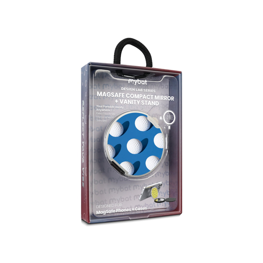 MyBat Design Lab MagSafe Selfie Mirror Kickstand - Silver - Golf Ball Roll - MOTHMNUSU332-313-11.jpg