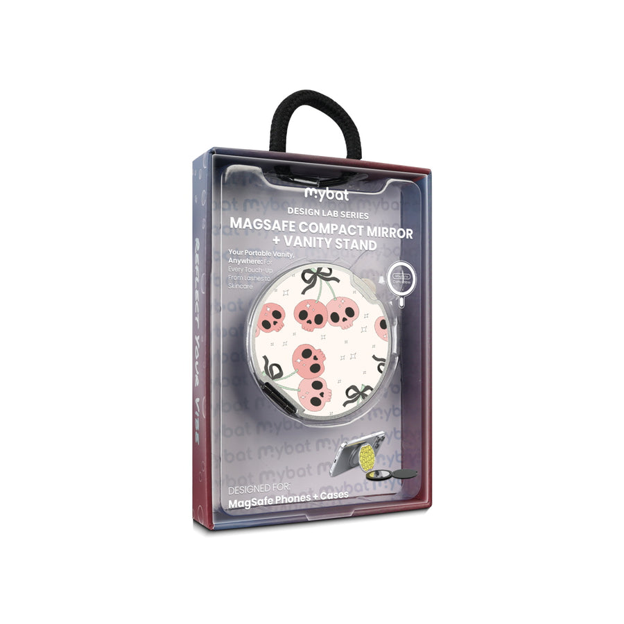 MyBat Design Lab MagSafe Selfie Mirror Kickstand - Silver - Cherry Skulls - MOTHMNUSU332-408-11.jpg