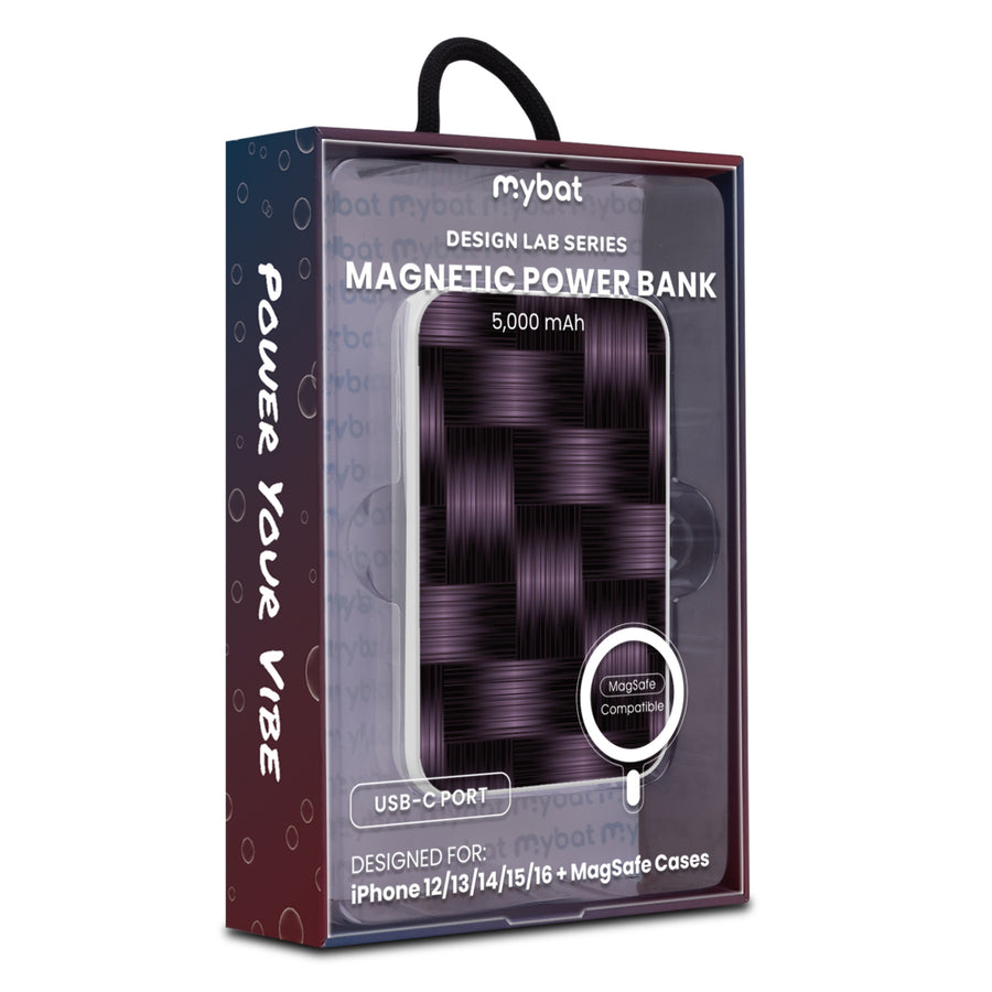 MyBat Design Lab 5000mAh Magnetic Wireless Power Bank - White - Woven Carbon Fiber - MPBBAT132-WH-085-9.jpg