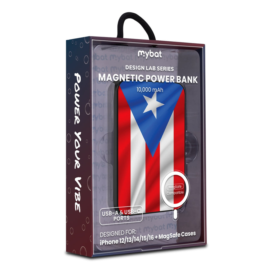 MyBat Design Lab 10000mAh Magnetic Wireless Power Bank - Black - Puerto Rican Flag - MPBBAT141-BK-029-9.jpg