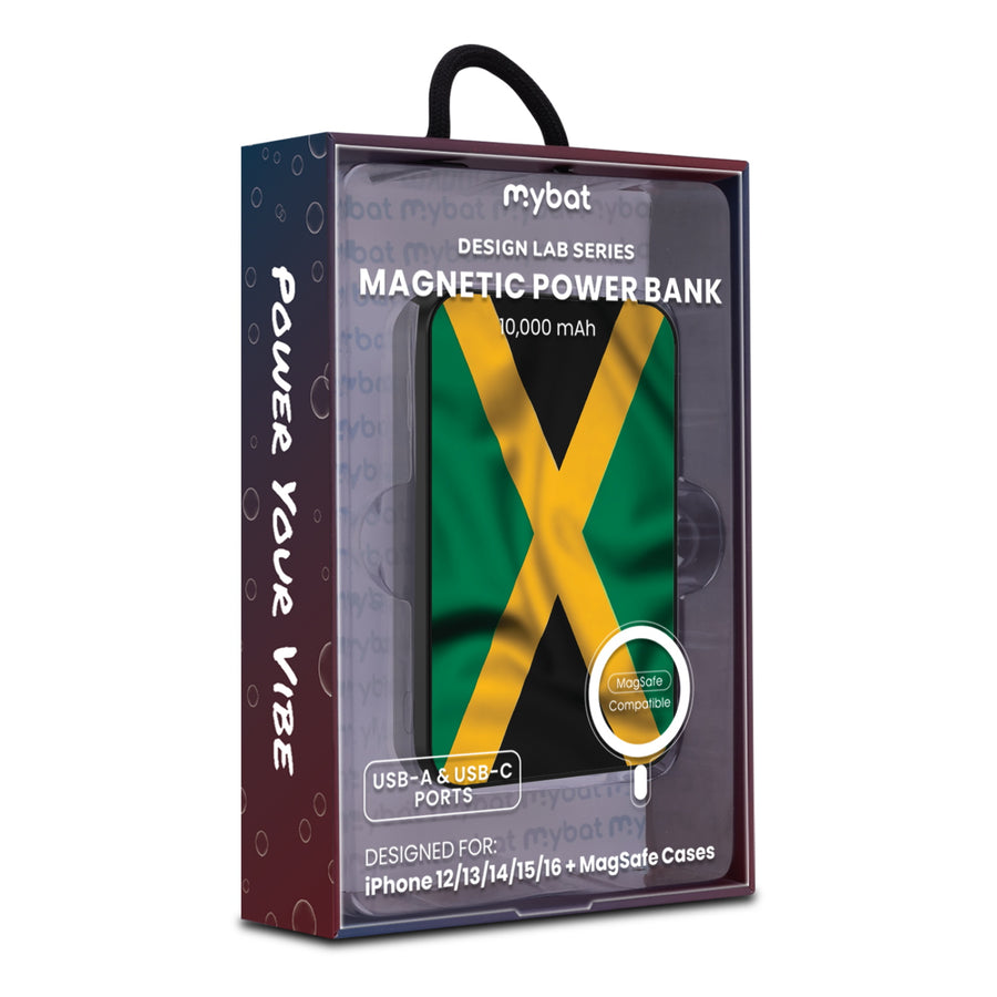 MyBat Design Lab 10000mAh Magnetic Wireless Power Bank - Black - Jamaica Flag - MPBBAT141-BK-310-9.jpg