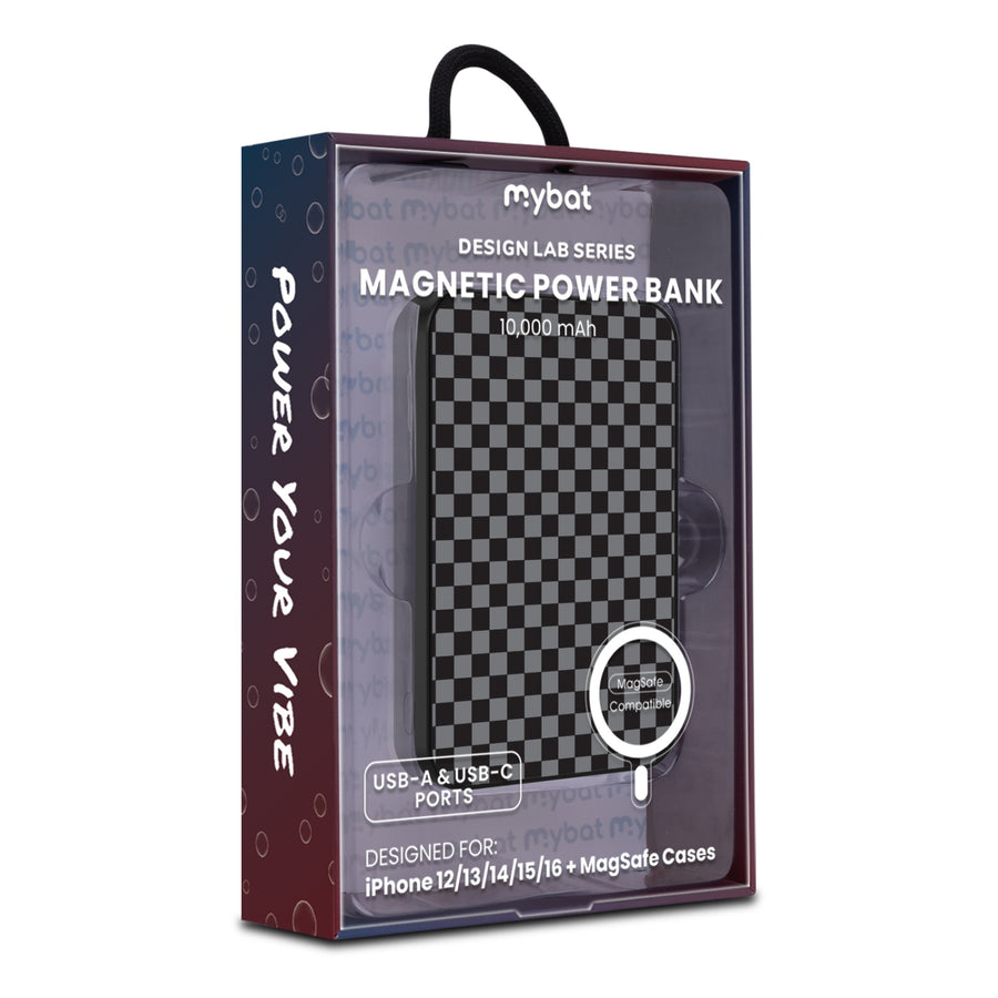 MyBat Design Lab 10000mAh Magnetic Wireless Power Bank - Black - Tuxedo Check - MPBBAT141-BK-477-9.jpg