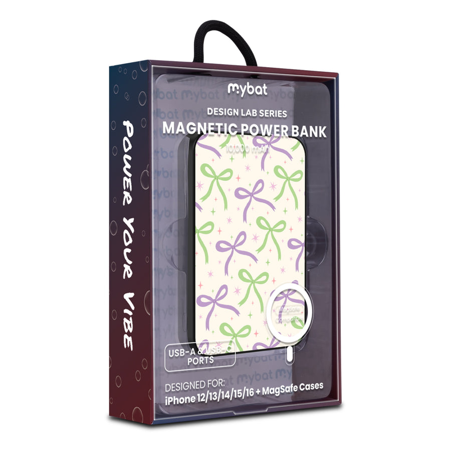 MyBat Design Lab 10000mAh Magnetic Wireless Power Bank - Black - Blooming Bows - MPBBAT141-BK-493-9.jpg