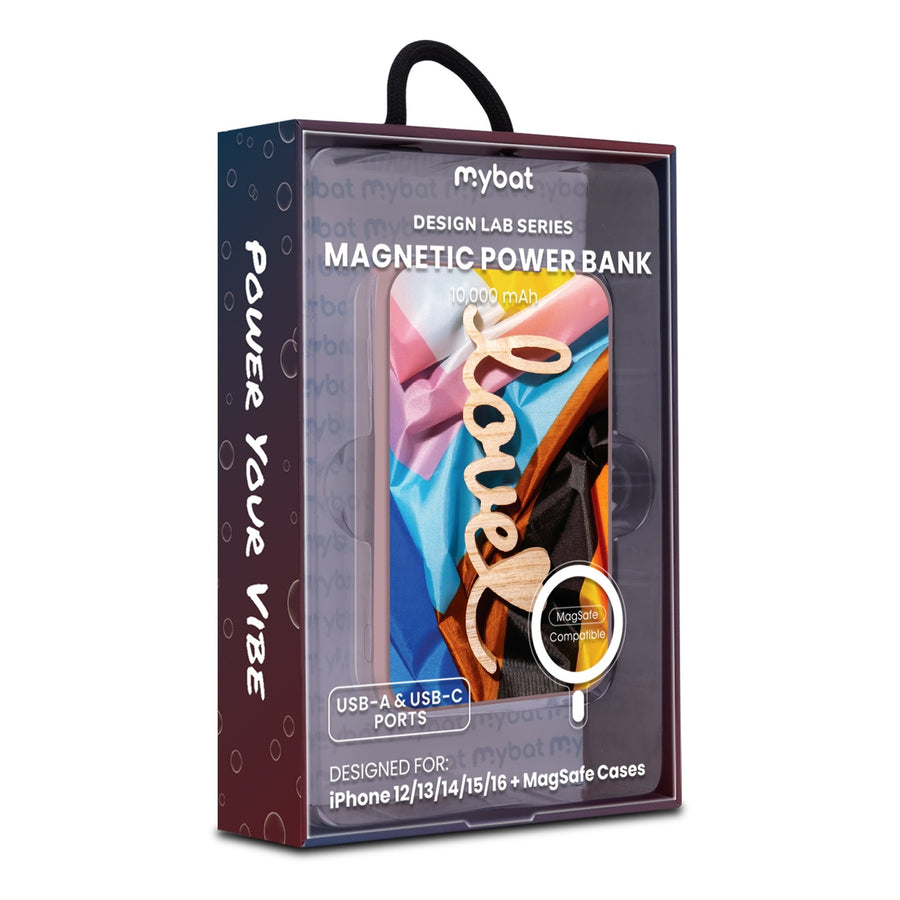 MyBat Design Lab 10000mAh Magnetic Wireless Power Bank - Pink - Love is Love - MPBBAT143-PK-037-9.jpg