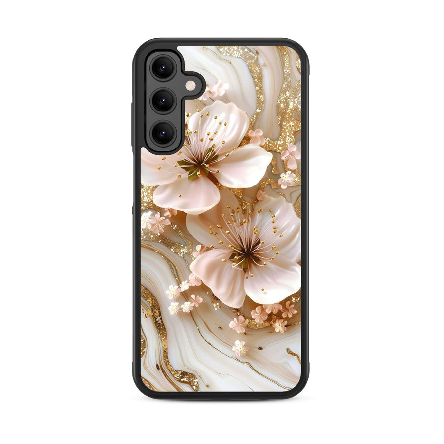 MyBat Design Lab Series Case for Samsung Galaxy A15 5G - Golden Petal Glow - MSA155GCSLESM186-3.jpg