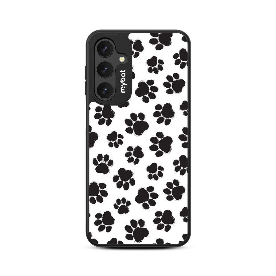 MyBat Design Lab Series Case for Samsung Galaxy A16 5G - Black Paw Prints - MSA165GCSLESMP002-3.jpg