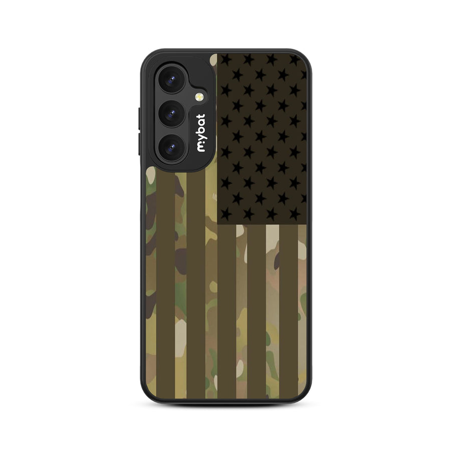 MyBat Design Lab Series Case for Samsung Galaxy A16 5G - Military Camouflage American Flag - MSA165GCSLESMP054-3.jpg