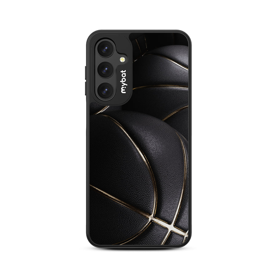 MyBat Design Lab Series Case for Samsung Galaxy A16 5G - Black Basketballs - MSA165GCSLESMP090-3.jpg
