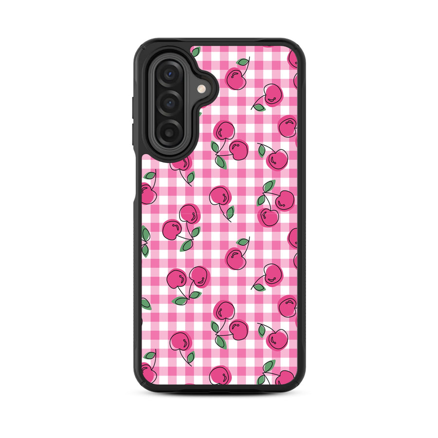 MyBat Design Lab Series Case for Samsung Galaxy A17 5G / A16 5G - Pink Cherries - MSA175GCSLESMP100-3.jpg