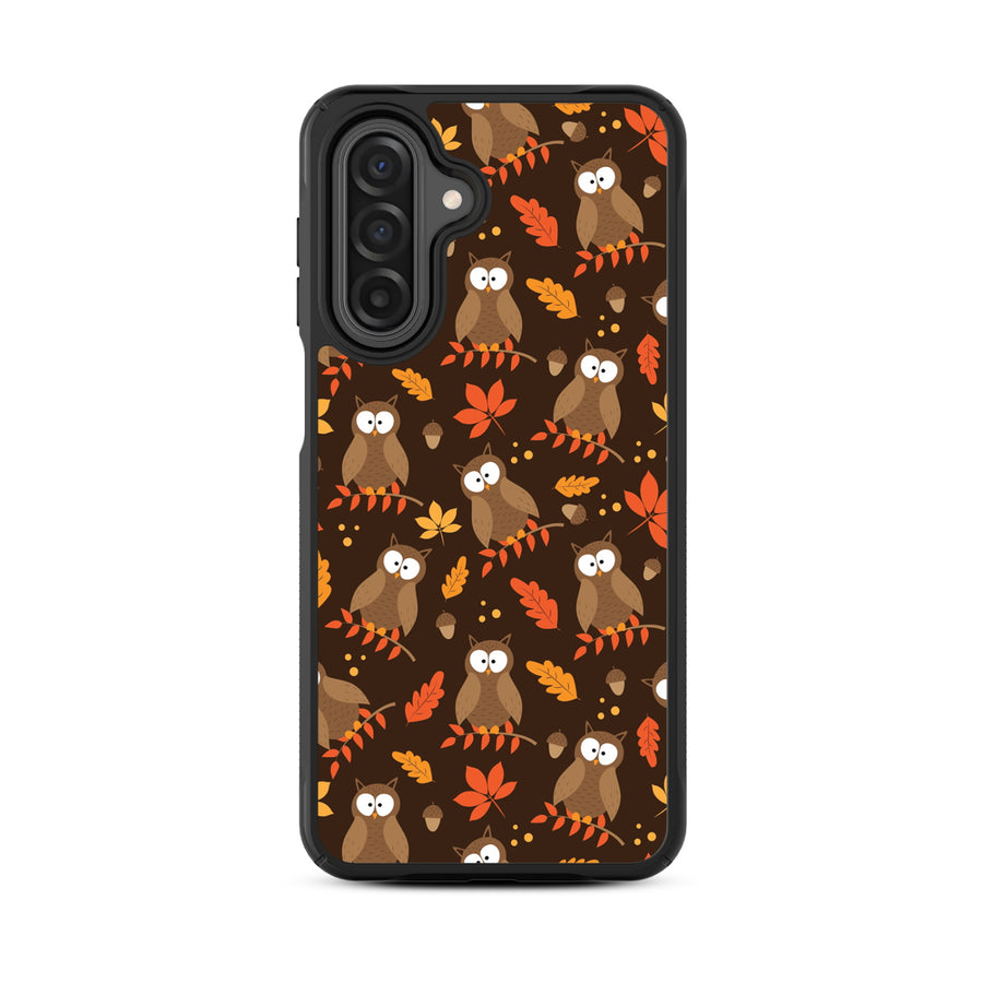 MyBat Design Lab Series Case for Samsung Galaxy A17 5G / A16 5G - Hoot & Harvest - MSA175GCSLESMP438-3.jpg