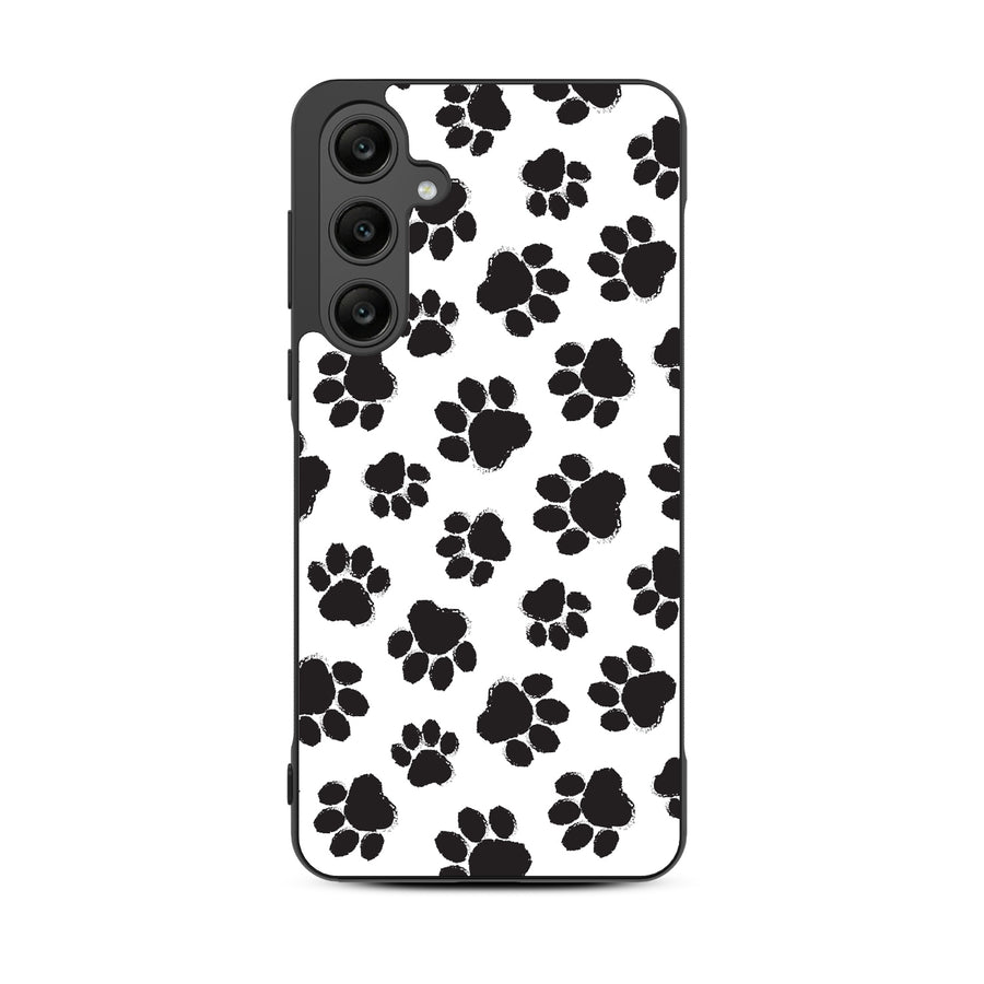 MyBat Design Lab Series Case for Samsung Galaxy A35 5G - Black Paw Prints - MSA355GCSLESM002-3.jpg