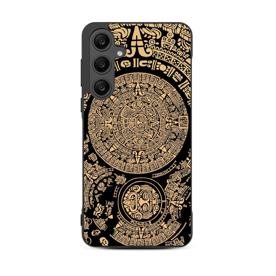 MyBat Design Lab Series Case for Samsung Galaxy A35 5G - Mayan Calendar - MSA355GCSLESM052-3.jpg