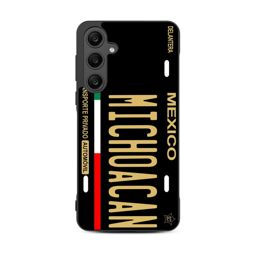 MyBat Design Lab Series Case for Samsung Galaxy A35 5G - Michoacan Black - MSA355GCSLESM073-3.jpg