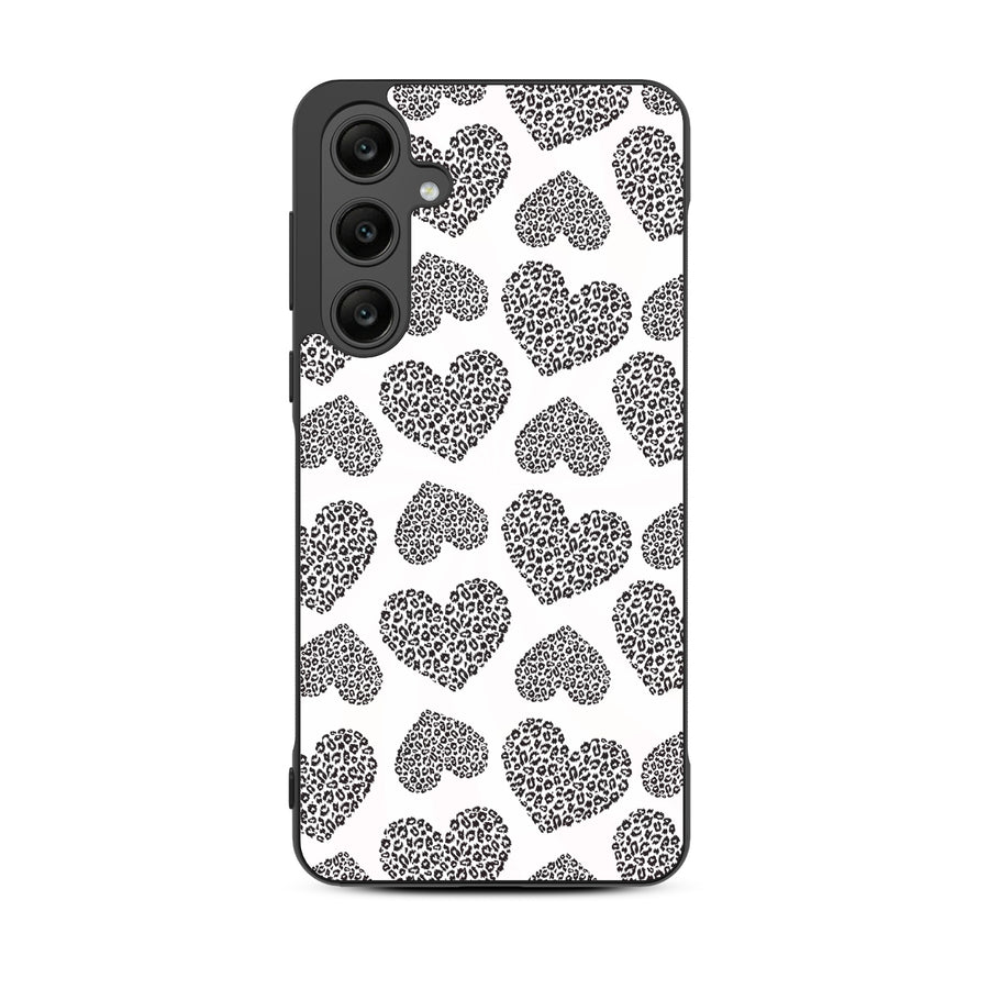 MyBat Design Lab Series Case for Samsung Galaxy A35 5G - Leopard Print Hearts - MSA355GCSLESM098-3.jpg