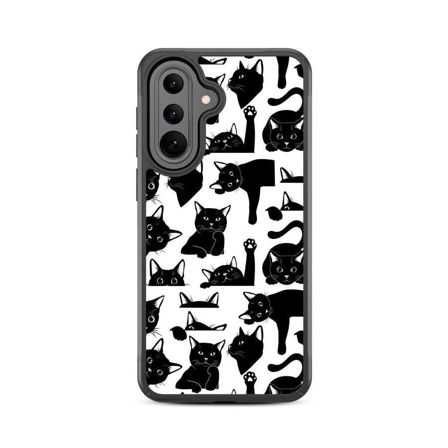 MyBat Design Lab Series Case for Samsung Galaxy A37 5G / A36 5G - Black Cats - MSA375GCSLESMP017-3.jpg