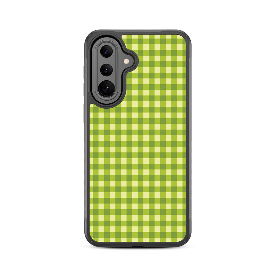 MyBat Design Lab Series Case for Samsung Galaxy A37 5G / A36 5G - Green Gingham - MSA375GCSLESMP476-3.jpg