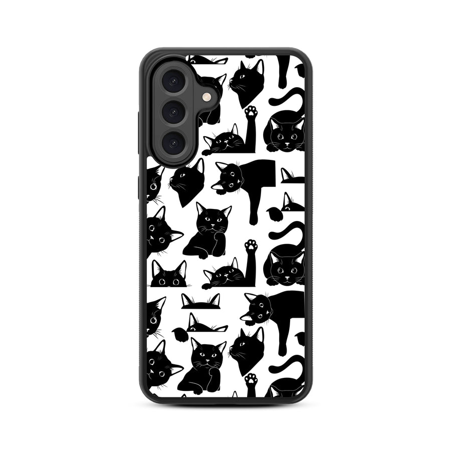 MyBat Design Lab Series Case for Samsung Galaxy A56 5G - Black Cats - MSA565GCSLESM017-3.jpg