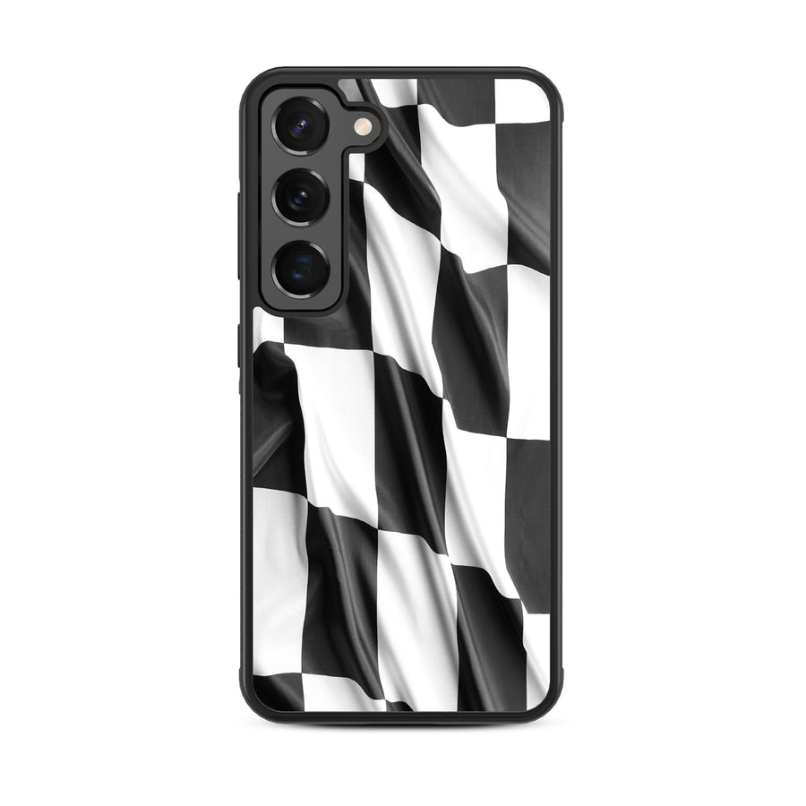 MyBat Design Lab Series Case for Samsung Galaxy S24 - Racing Flag - MSS24CSLESM040-3.jpg