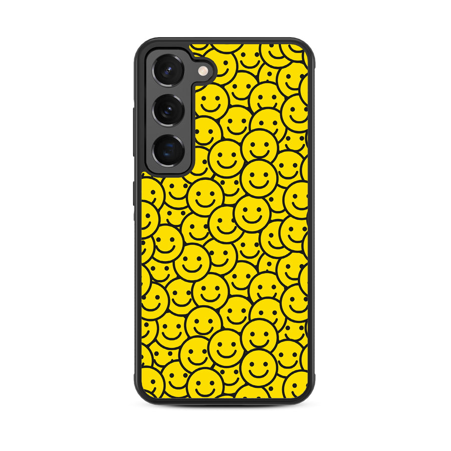 MyBat Design Lab Series Case for Samsung Galaxy S24 - Smiley Faces - MSS24CSLESM097-3.jpg