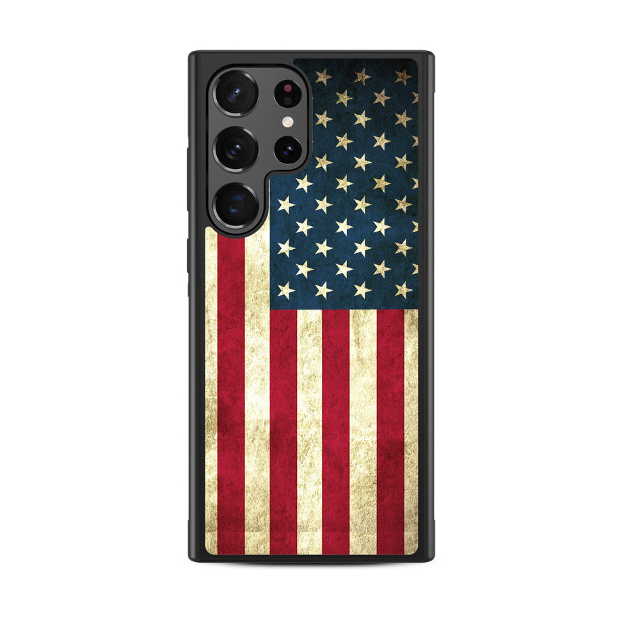 MyBat Design Lab Series Case for Samsung Galaxy S24 Ultra - American Flag - MSS24UCSLESM043-3.jpg