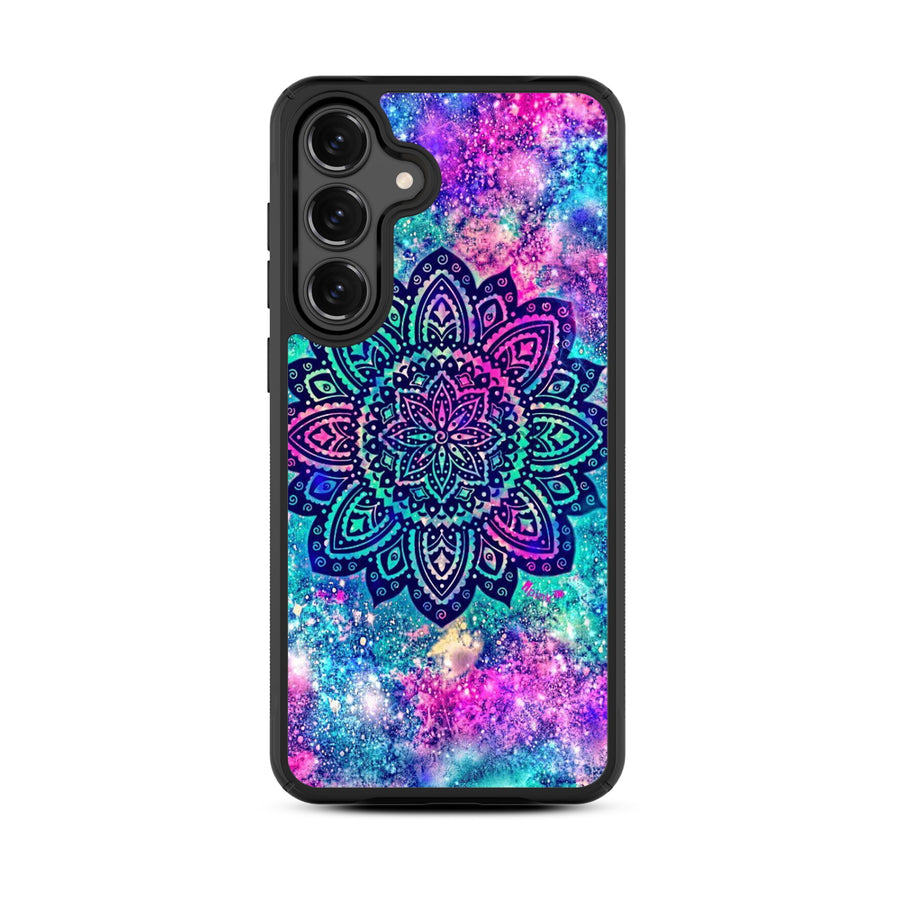 MyBat Design Lab Series Case for Samsung Galaxy S25 Fan Edition - Cosmic Mandala - MSS25FECSLESMP165-3.jpg