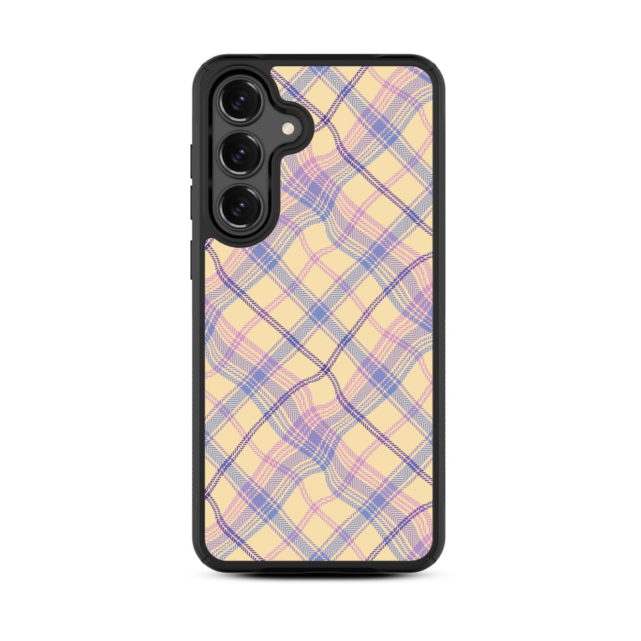 MyBat Design Lab Series Case for Samsung Galaxy S25 Fan Edition - Wavy Plaid - MSS25FECSLESMP442-3.jpg