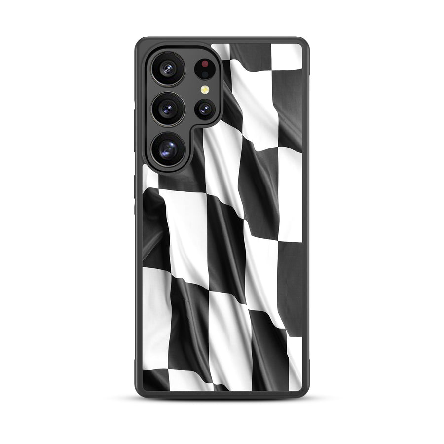MyBat Design Lab Series Case for Samsung Galaxy S25 Ultra - Racing Flag - MSS25UCSLESM040-3.jpg