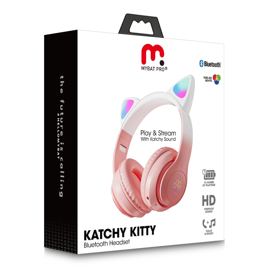 MyBat Pro Katchy Kitty Children’s Wireless Headset - Pink - RFHSBTST111-7.jpg