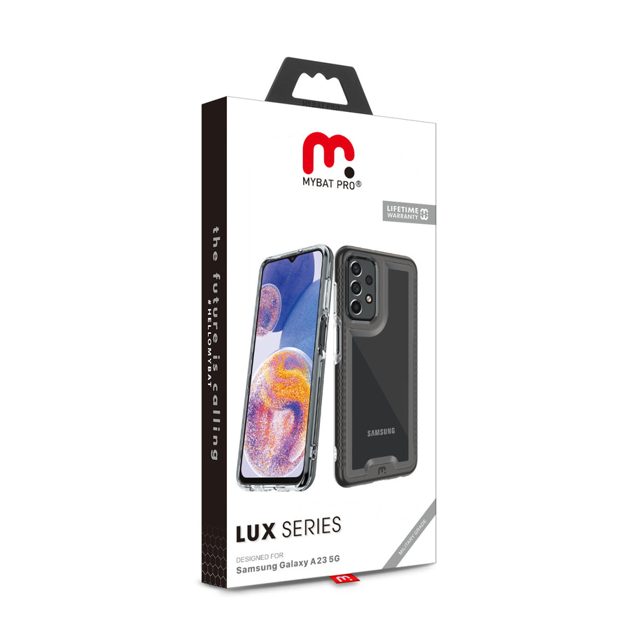 MyBat Pro Lux Series Case with Tempered Glass for Samsung Galaxy A23 5G - Black - RSA235GCSG5TS001-8.jpg