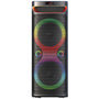 borne 10" X 2 Bluetooth Wireless Speaker, 60W, RGB Lights, Fm, Usb, Microsd And Aux - In Inputs - Black - BTSPK145-1.jpg