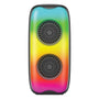 borne Portable Bluetooth Speaker With Flame RGB Lights, 2 X 5W Rms, Fm Radio, Usb, Microsd Inputs, Tws, 4.5" X 4.3" X 9.7" Height - Black - BTSPK166-1.jpg