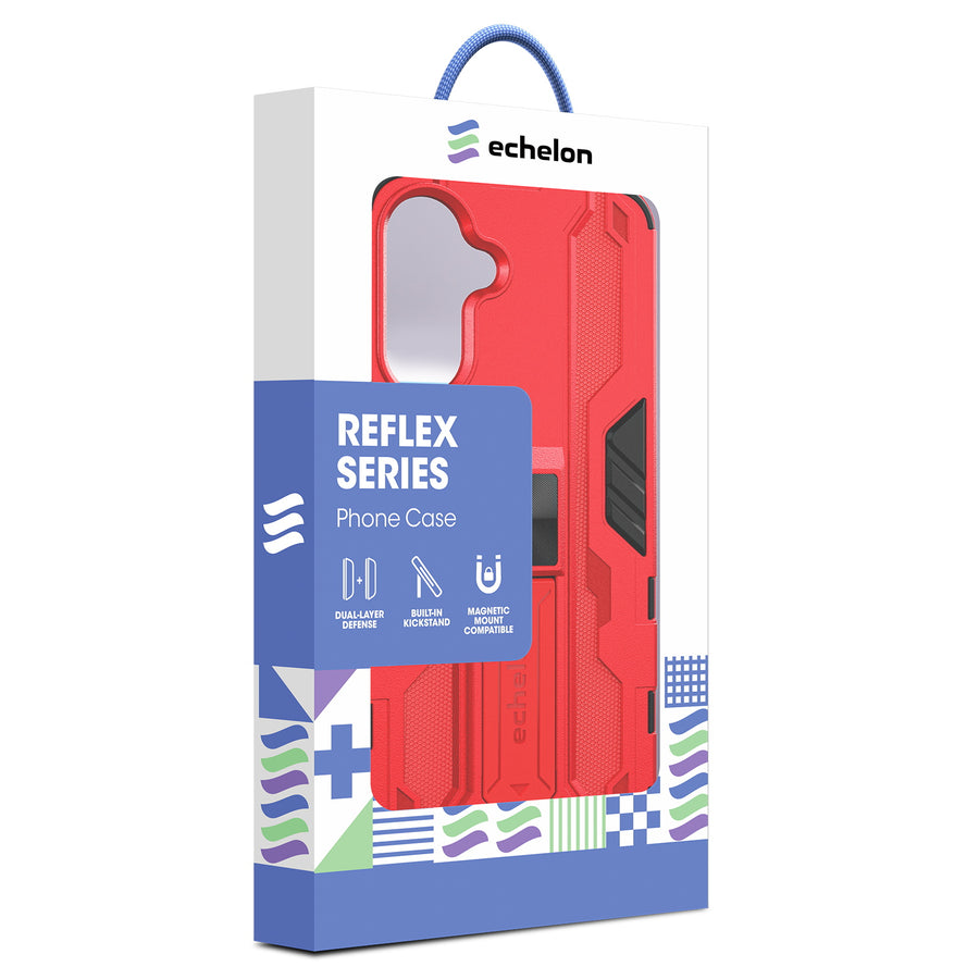 echelon Reflex Series Case w Kickstand for Samsung Galaxy A17 5G / Galaxy A16 5G - Red - ESA175GCSRSKS002-10.jpg