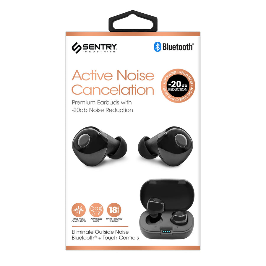 Sentry Active Noise Cancelling Bluetooth True Wireless Dots - Black - HPX-BTA800-2.jpg